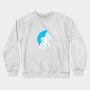 Capricorn color spectrum design. Crewneck Sweatshirt